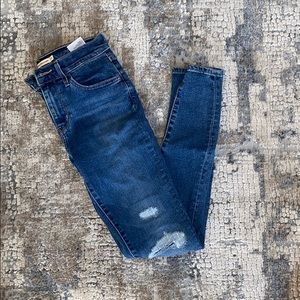 Levi's high rise jeans